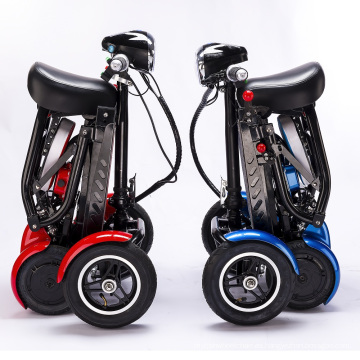 Viajar precio barato plegable triciclo de scooter eléctrico
